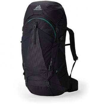 Mochila de hombre de senderismo Gregory Stout 70L negra intensa, color negro bosque, talla única, casual
