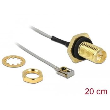 Cable Antena RP-SMA Hembra a MHF I LK 20 cm - Conexión Coaxial, Resistente al Agua