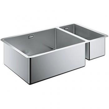 Grohe 31575SD0 - K700 Bajo Encimera Fregadero, Acero Inoxidable, 80 cm