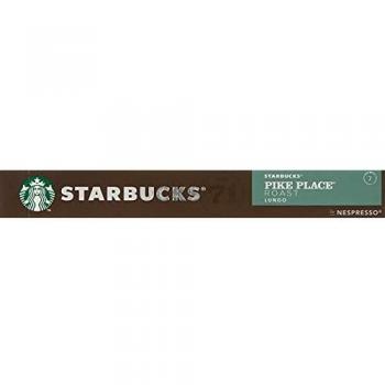 STARBUCKS café pike place roast lungo caja 10 cápsulas 53 gr