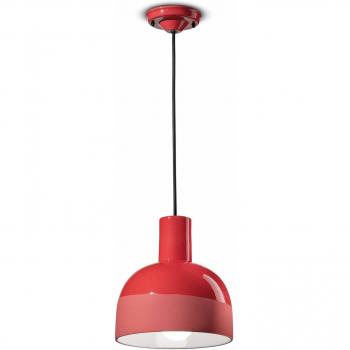 Lámpara Colgante Caxixi de Cerámica Roja