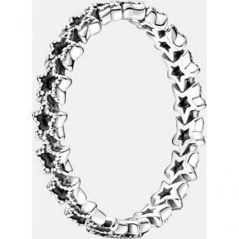 Anillo Pandora Banda de Estrellas Asimétricas