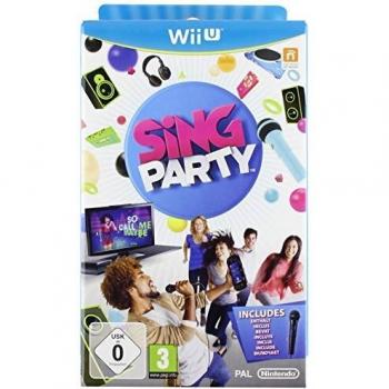 SING PARTY para consola NINTENDO Wii U con micrófono incluido - nuevo