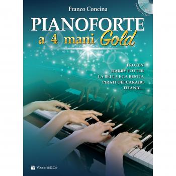 Piano a 4 Manos Vol. 1 con CD - Método Concina F