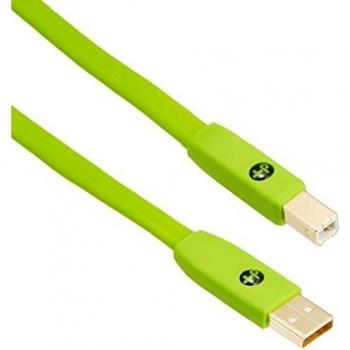 NEO d+ USB 2.0 Class B Cable - 2m Length, Green