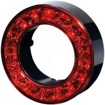 HELLA 2SB 009 362-041 Piloto posterior - LED - 12V - anular - Montaje - Color de tulipa: rojo - izquierda/derecha