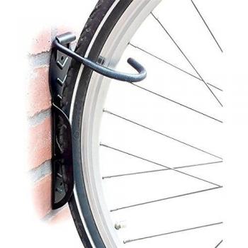 Set de 2 soportes de pared para bicicleta - Soporta hasta 25 kg cada uno