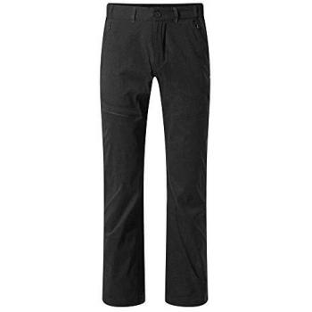 Craghoppers Men's Kiwi Pro II Black Trousers - Lightweight, Quick-Drying, Durable Travel Pants