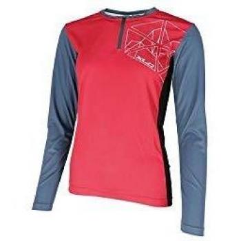2510180503VAR - Camiseta manga larga mujer FLOWBY JE-S22 COLOR ROJ/GRI TALLA M