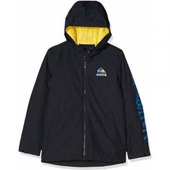 Quiksilver In The Hood-Chaqueta para Nieve para Chicos 8-16, Niños, Black, 12/L
