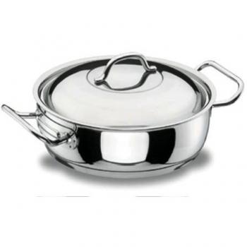 Lacor - 72628 - Tartera con Tapa Profesional 28 cm Inox