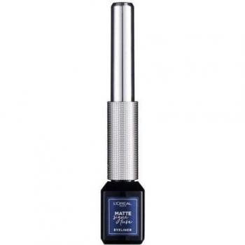 L'Oréal Paris Matte Signature Liquid Eyeliner, Platini Metal No. 12, 3ml