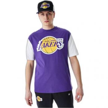 New Era Camiseta Manga Corta Los Angeles Lakers Nba Color Insert