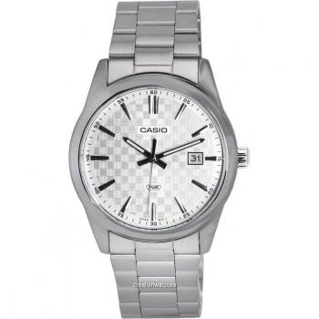 Casio Enticer Gent - Reloj de Pulsera Resistente Al Agua - 41 Mm - Acero Inoxidable