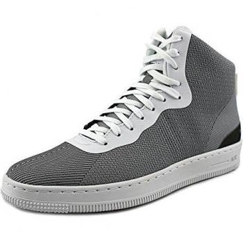 Nike NSW Pro Stepper Zapatillas de baloncesto, Hombre, Plateado / Blanco, 42