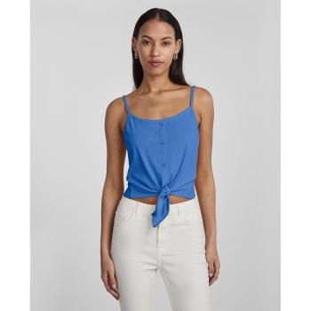 Camiseta de mujer de tirantes con nudo - Pieces