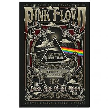 GB Eye, Pink Floyd, Rainbow Theatre, Maxi Poster 61x91.5cm