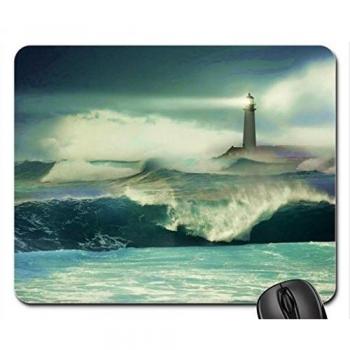 Turbulent waters Mouse Pad, Mousepad