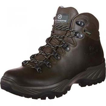 Botas de senderismo para mujer Scarpa Terra GTX impermeables y robustas, color marrón, talla 38