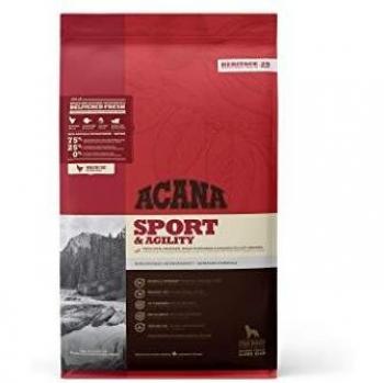 Acana Sport & Agility, Comida para Perros, Ingredientes Frescos, un saco, 11400 gr