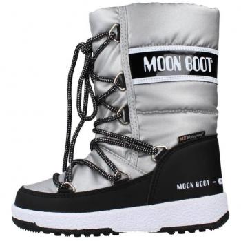 Botas Niña Moon Boot Modelo 34051400 006 Color Plata Silver/Black