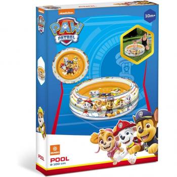 Piscina Infantil Inflable Paw Patrol 2 Anillos 100 cm Mondo