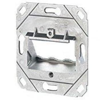 METZ CONNECT 1309141200-E Data Outlet, Silver