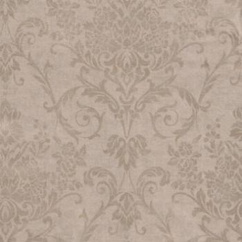 Papel Pintado Vlies Versailles Taupe Geométrico - Fácil de Colocar - 10m x 52cm