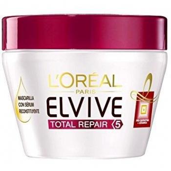 L'Oreal Paris Elvive Total Repair 5 - Mascarilla Reconstituyente, 300 ml