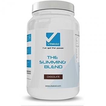 The Slimming Blend 980gr Vitaloid - Batido proteína dieta - Chocolate - Sustituto de comida con todos los nutrientes y mínimas calorías, TE AYUDA A PERDER PESO - Utilizar como reemplazo de una comida para ayudar a perder el exceso de grasa corporal y p