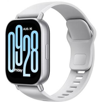 Xiaomi Redmi Watch 5 Active Silver Smartwatch with 2 LCD Touchscreen and 12-Day Battery Life