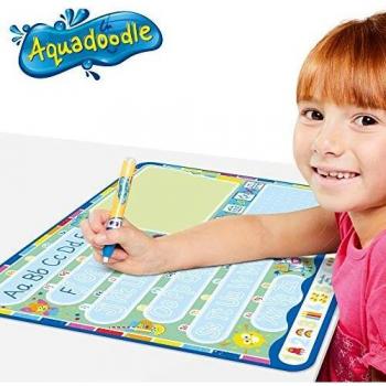 Aquadoodle My ABC Doodle Large Water Doodle Mat, Official TOMY No Mess Colouring & Drawing Game, Suitable for Toddlers and Children Aged 3, 4 & 5 +