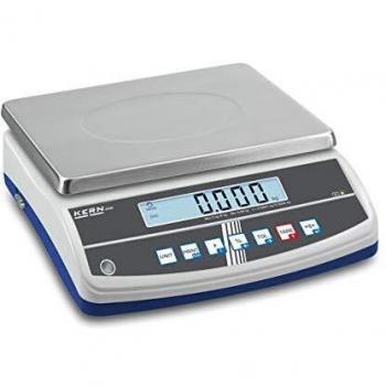 Balanza de mesa Kern GAB 6kg, resolución 0.05g, conteo de piezas, eléctrica y recargable