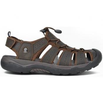 Sandalias cerradas de hombre de piel con puntera reforzada