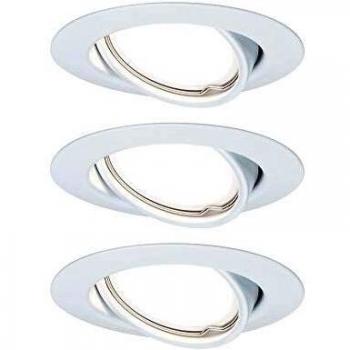 Foco Empotrado LED Paulmann Base 3x5W Regulable 3 Niveles Blanco IP23
