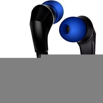 NoiseHush NX80 Dentro de oído Binaural Alámbrico Negro, Azul - Auriculares