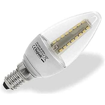 Bombilla LED E14 3,5W Transparente 4000K Beghelli Eco Oliva