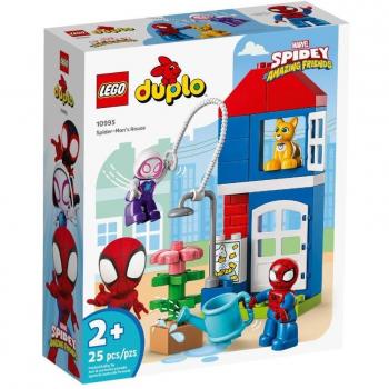 LEGO DUPLO 10995 Marvel Casa de Spider-Man Juguete de Construcción con Figuras de Superhéroes para Niños y Niñas a Partir de 2 Años