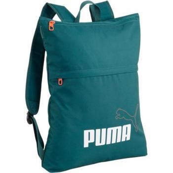 Mochila unisex Puma Phase Elemental con compartimento principal, bolsillo frontal con cremallera, correas ajustables, material resistente al agua y diseño moderno