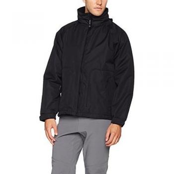 Chaqueta de Hombre Regatta Hudson Impermeable Aislante Forrada de Polar Negra - Talla XL