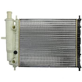 Radiador de Aluminio NRF 59123 para Refrigeración del Motor con Aletas Mecánicamente Unidas - Dimensiones: 480x415x34