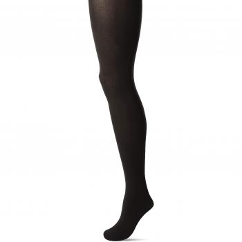Wolford Cotton Velvet, Medias para Mujer, 50 DEN, Negro