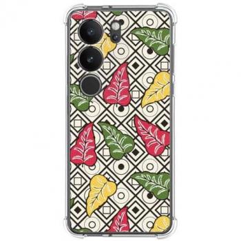 Funda Silicona Antigolpes Flores 11 para Vivo V29 5G