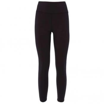 Mallas Largas de Running para Mujer Blueball BB2200107, color negro, con cintura alta