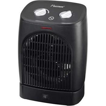 Bestron AFH218 Calefactor, 1000 W, Negro