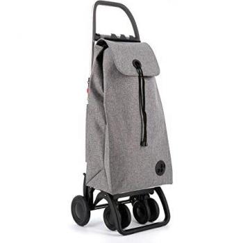 Carro Rolser I-MAX Tweed 4 Ruedas 2 Giratorias Plegable - Gris