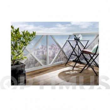 Mosquitera ventana magnética 150 x 180 cm blanca