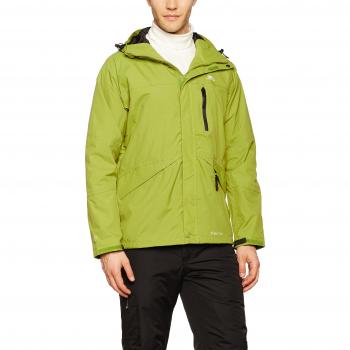 Trespass Corvo Chubasquero para Hombre, Color Verde, Talla Medium