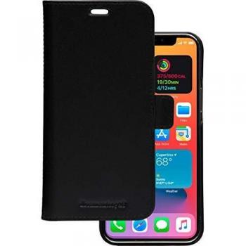 Funda de piel para iPhone 12 Pro Max color negro