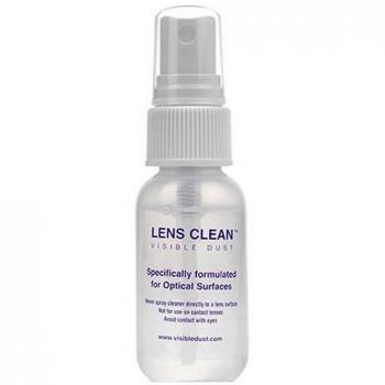VisibleDust Lens Clean, 30ml Portable Lens and Optical Element Cleaning Solution